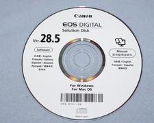 Canon EOS Solution Disk Ver. 28.5 Digital Software Instruction Manual - EXC
