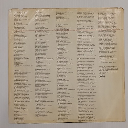 RUSH - Permanent Waves LP Record - 1980 Mercury - Picture 4 of 6