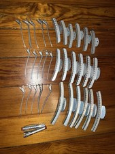 Vintage Goody Lot Aluminum Hair Clips Plus More