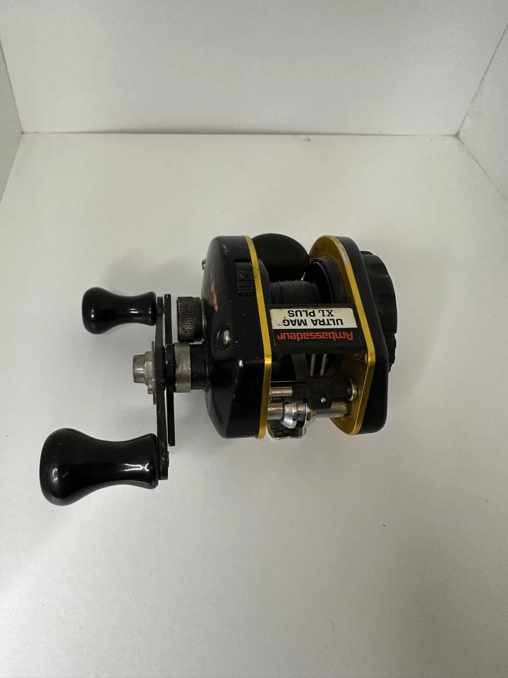 Carrete de pesca vintage Abu Garcia Ambassadeur Ultra Mag XL I Suecia Foto 4 de 4