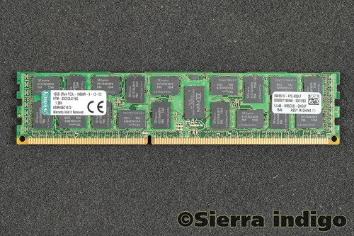 Kingston KTM-SX313LV/16G PC3L-10600R-9-13-E2 16GB ECC Registered Server Memory - Picture 1 of 1