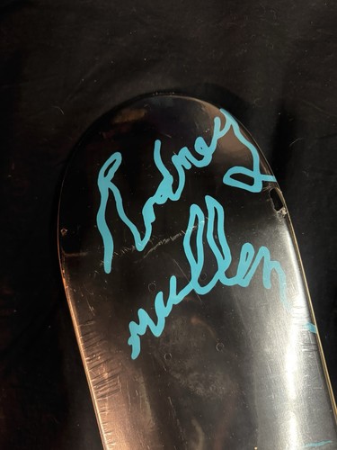 RARE Rodney Mullen Almost Scribble Portrait Skateboard Deck Pro Model In Shrink - Picture 7 of 8