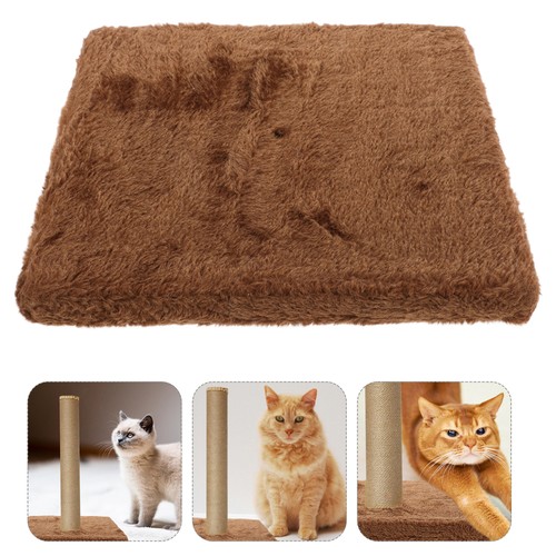 Tabla rascadora de estante con paneles de marco de escalada para gato para poste de gatito - Imagen 10 de 10