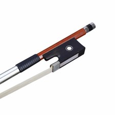 AMZZ Superior 4/4 Violin Bow   Handmade Brazilwood, Well-Balanced with Ebo