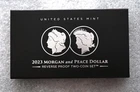 2023-S-Morgan and Peace Silver Dollar Reverse Proof Two-Coin Set 999 Silver-NR