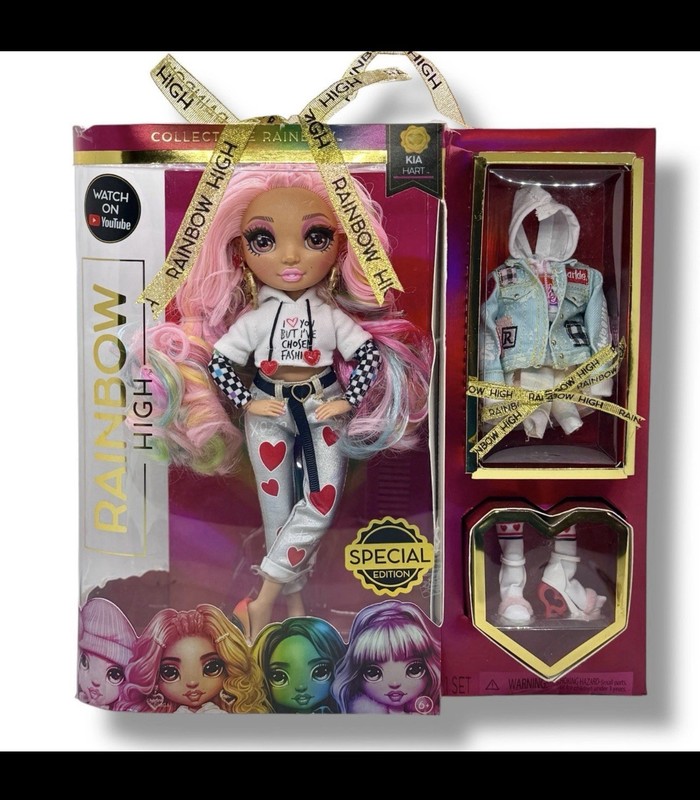 Rainbow High Kia Hart fashion doll special Valentine's Day edition NEW IN BOX