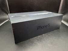 iPhone 5  BOX ONLY  32GB Black w/Stickers/Instructions Box Very Good Condition