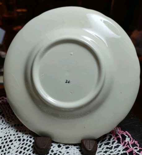 Vintage Desert Rose Franciscan Earthenware 6 1/4" Bread Plate Set of 5/USA - Picture 4 of 10