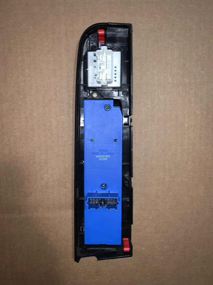 2004-2006 Mitsubishi Endeavor Power Driver Master Window Control Switch Black - Image 3 of 4