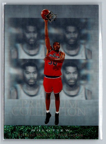 1995-96 SP #40 Rasheed Wallace Premium Collection Holoview