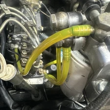 Mercedes-Benz W123 W126 Diesel Fuel Lines - OM617 - 300D 300TD 300SD W/ Adapter