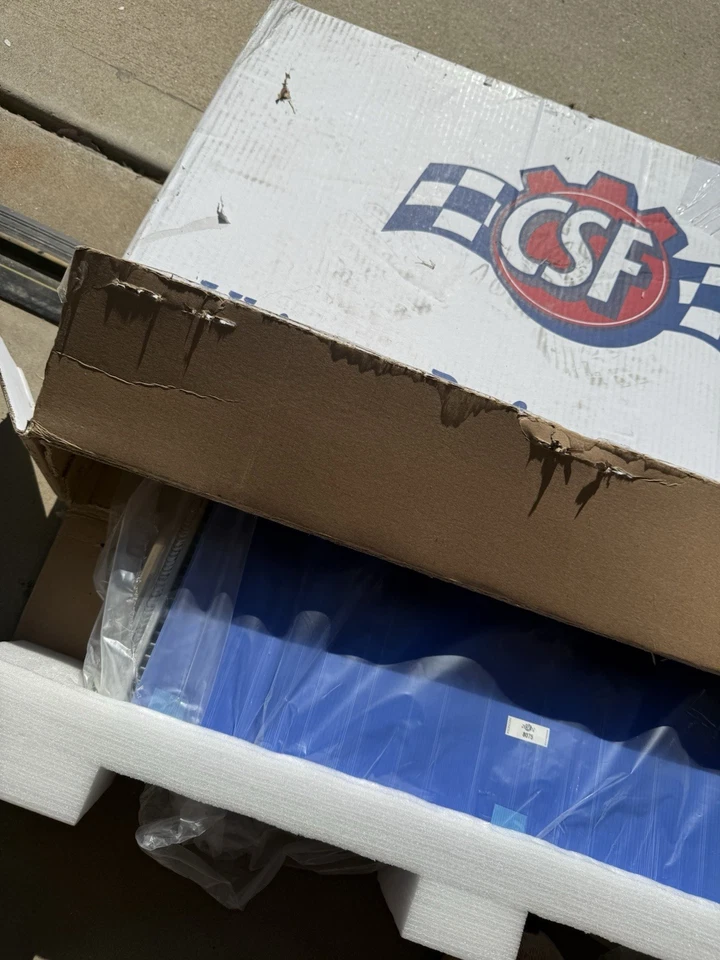 CSF 8075 Front Mount Heat Exchanger W/ Rock Guard For BMW M4 M3 2015-2021 - Image 3 of 4