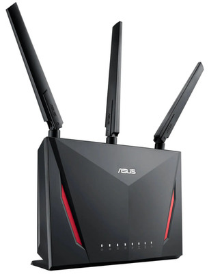 ASUS AC2900 Dual Band Gigabit WiFi Gaming Router Black (RT-AC86U) - Used Mint