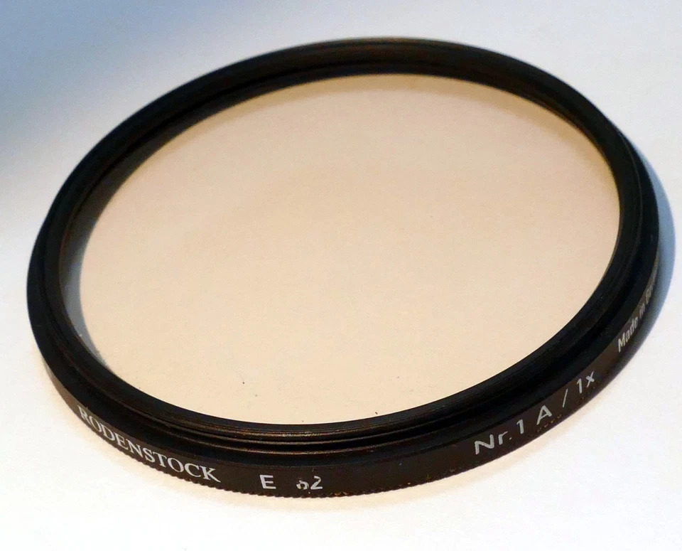 Rodenstock E 62mm Lens Filter Nr. 1A 1X Skylight made in Germany - Image 2 of 4