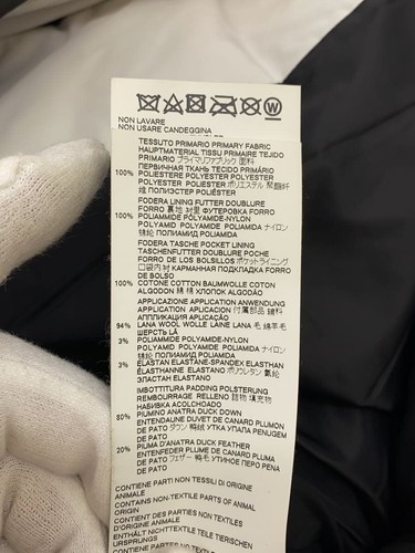 DSQUARED2 Plumón Chaqueta 46 Poliéster Blanco S71AN0305 Usado - Imagen 4 de 9