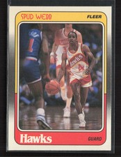 1988-89 Fleer #4 Spud Webb