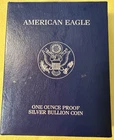 2006-W $1 American Proof Silver Eagle in Original Government Packaging with COA