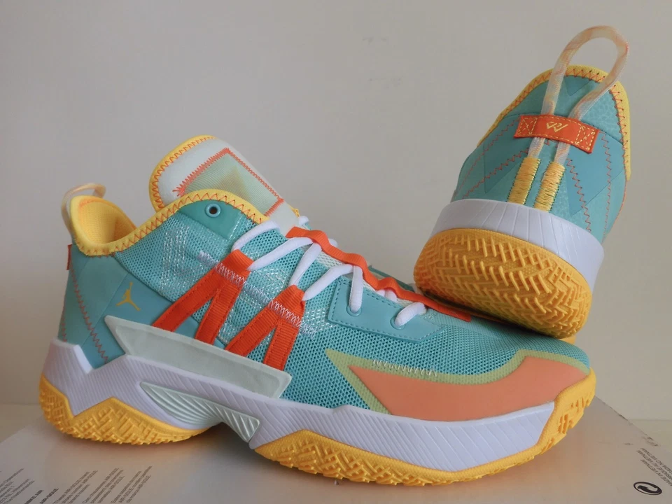 NIKE AIR JORDAN ONE TAKE II 2 RUSSEL WESTBROOK TROPICAL TWIST TALLA 12 [CW2457-300] Foto 2 de 4