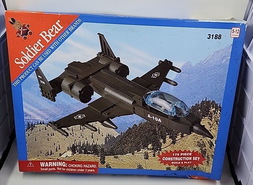 BEST LOCK CONSTRUCTION TOYS Tank ATTACK Model 3188 Blocks 175 PC SET A-10A