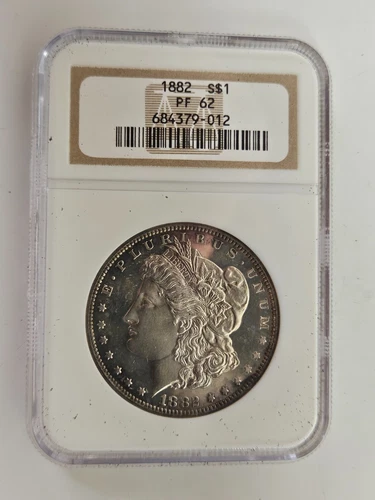 1882 Seven coin proof set 1 cent-1 dollar Super rare and all NGC cert. Stunning!