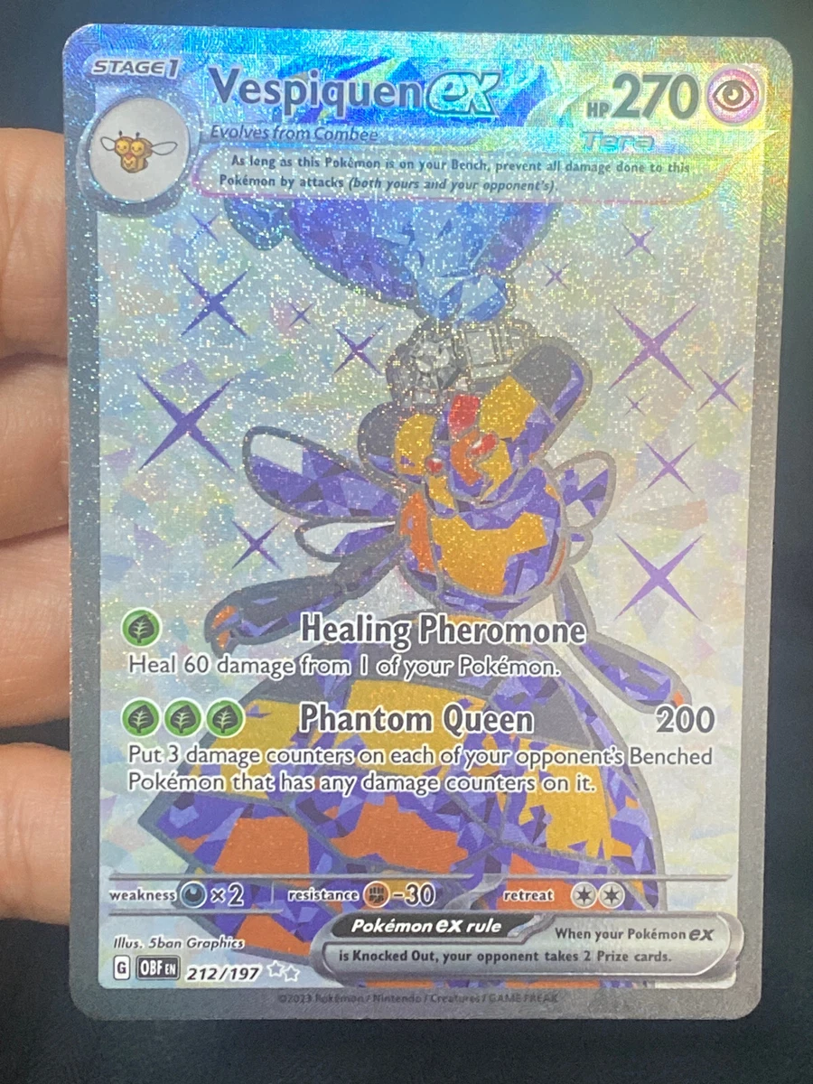 Vespiquen Ex 212/197 SV03: Obsidian Flames for sale | eBay