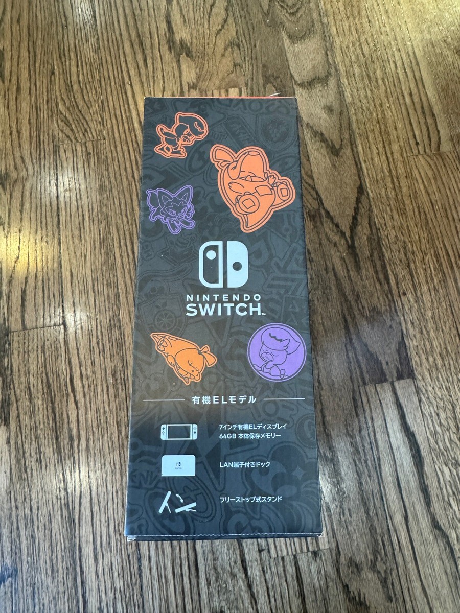 Nintendo Switch OLED Pokémon Scarlet & Violet *EMPTY BOX Nintendo Switch OLED Pokémon Scarlet & Violet *EMPTY BOX