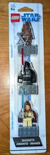 LEGO 852554 Star Wars Magnet set: Chewbacca, Darth Vader, Obi-Wan Kenobi NEW