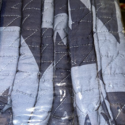 Pendleton Twin Coverlet Set Spider Rock Blue Cotton New - Picture 3 of 5