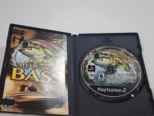 Cabela's Monster Bass (Sony PlayStation 2, PS2) Complete CIB - Free Ship Tested
