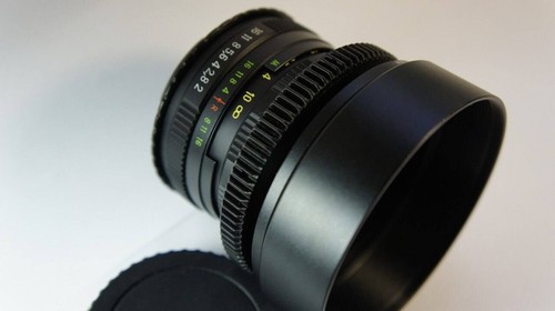 CANON EF Anamorphic flare Bokeh Lens 58 mm F2 Helios 44м CineMod mount Portrait - Picture 5 of 15