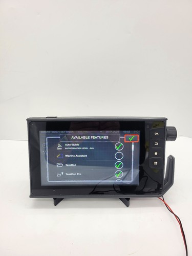 Terminal ISOBUS Valtra SmartTouch AGCO ACV0234090 guía automática control de sección VRC - Imagen 7 de 14
