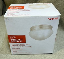 Project Source Flushmount Ceiling Fixture - N...