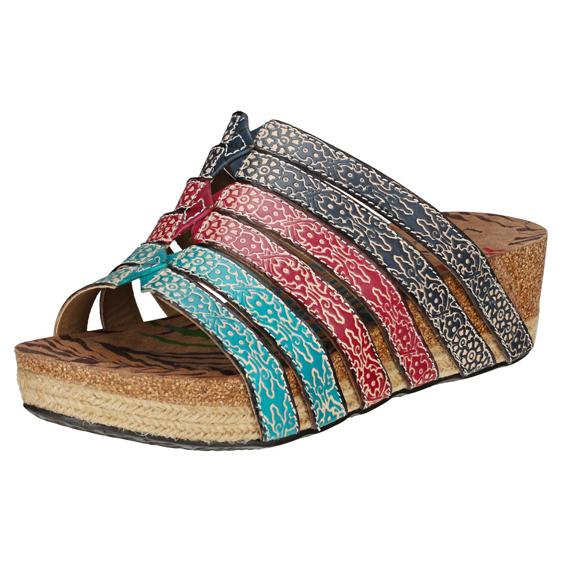 Laura VITA DINO 07 Sandalo Turchese da Donna Multicolore Sandalo 07 Laura VITA DINO da 07 Sandalo Turchese da DINO Donna Multicolore Sandalo 07 ca3686