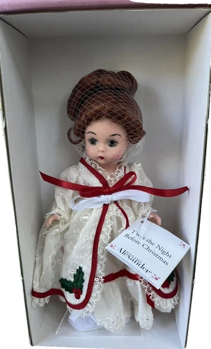 NIB Madame Alexander T'was the Night Before Christmas #27305 8" Doll w/ tag