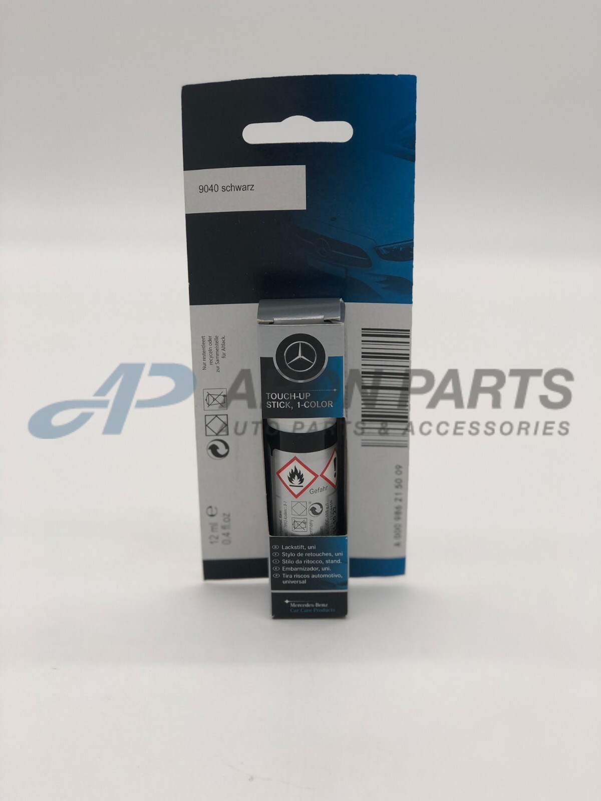 Mercedes Benz Touch Up Paint Pen Color Code 040 Black 0009862150099040 eBay