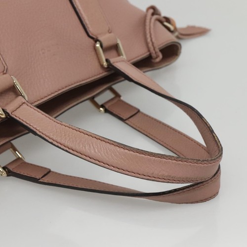 GUCCI Hand Bag Leather Outlet 2way Pink Gold 365346 Auth bs24266 - Picture 7 of 22