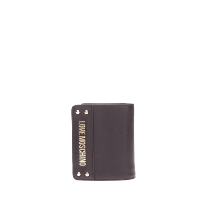 財布・小物その他 LOVE MOSCHINO Woman Wallet Black JC5702PP1HLD0 000 Love Moschino Damen-Geldbörse aus Kunstleder, Schwarz