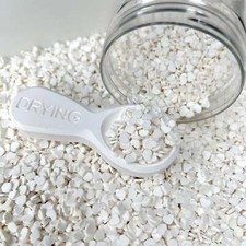 FAKE 4MM Small White Heart Polymer Clay Sprinkle NOT EDIBLE  D28-06
