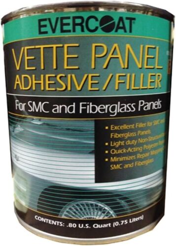 Evercoat FIB-870, Vette Panel AdhesiveÖ Filler, 1-Quart