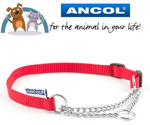 ancol half check collar