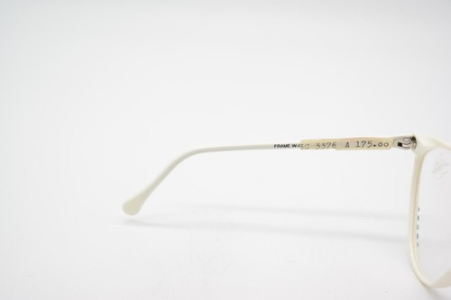 Vintage Brille Köln Optik 029/234 Weiß Schwarz Blau Oval Brillengestell - Picture 5 of 6