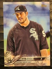 2018 TOPPS SERIES 1 #264 CARLOS RODON SHORT PRINT SP VARIATION CHICAGO WHITE SOX