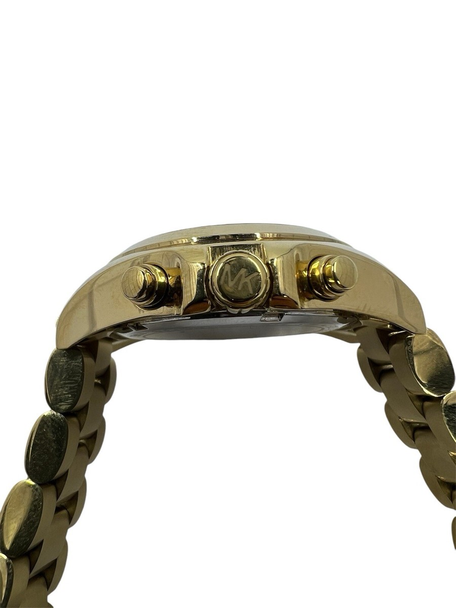 Michael Kors MK-6267 Chronograph Gold Tone Women's 36mm