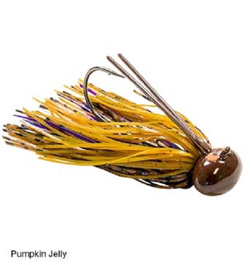 Z-Man Cefb12-04 Crosseyez Football Jig 1/2 Oz Pumpkin Jelly