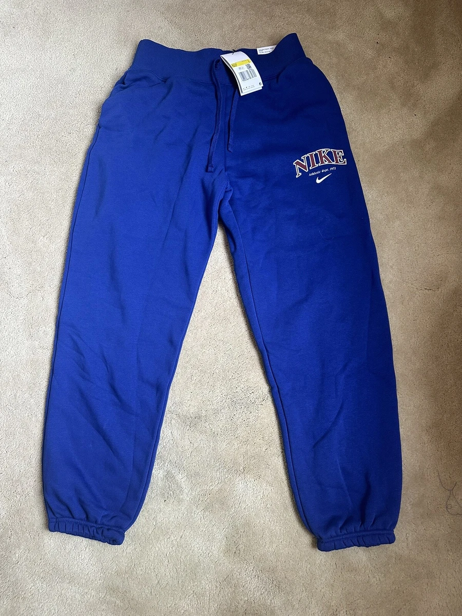 royal blue nike joggers womens