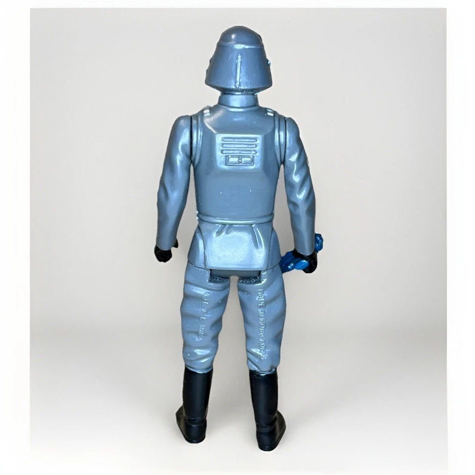 1980 Vintage Star Wars At-at Commander/General Veers con Blaster Original Sin Reproducción Foto 2 de 4