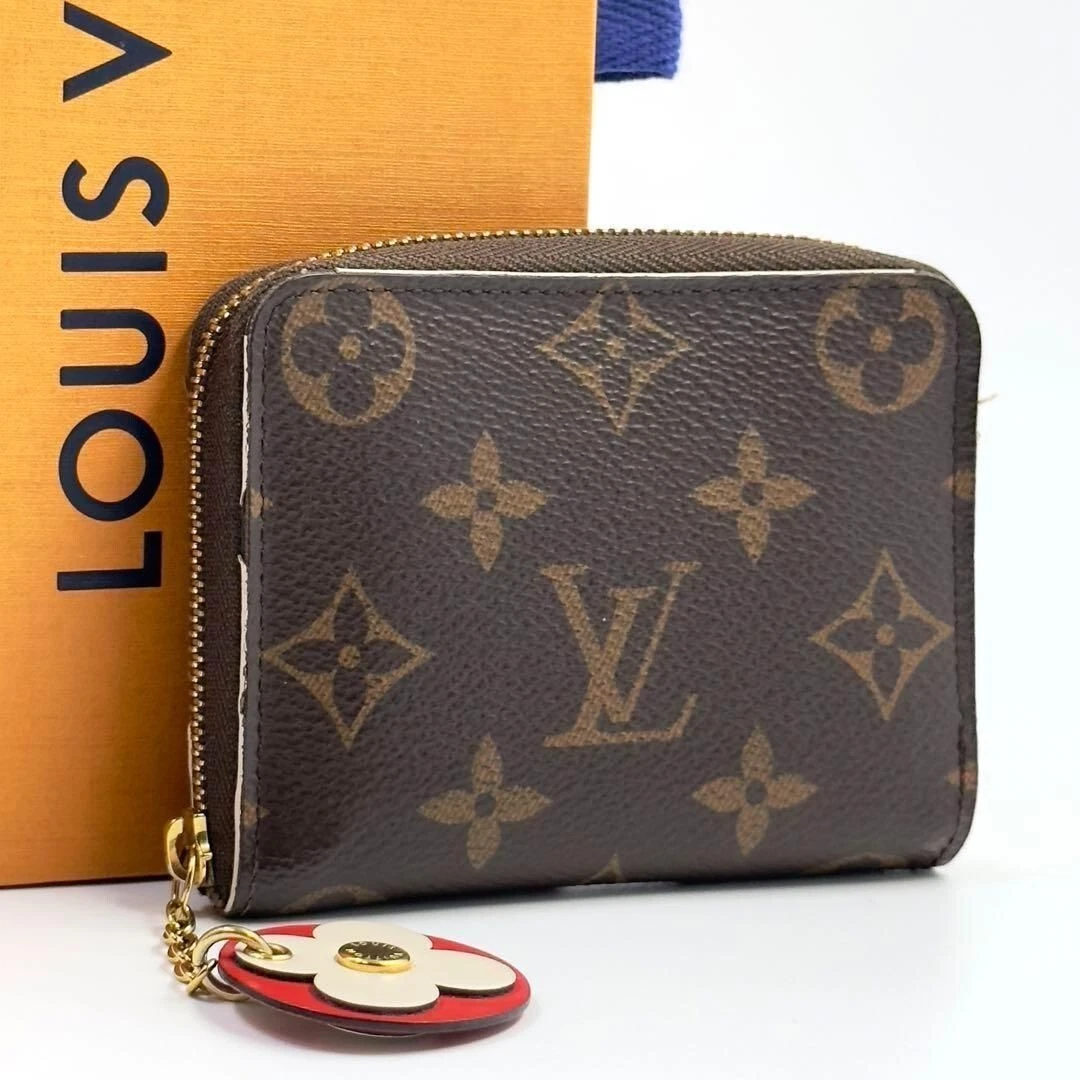 Auth Louis Vuitton Monogram Zippy Coin Case Wallet M68332 from