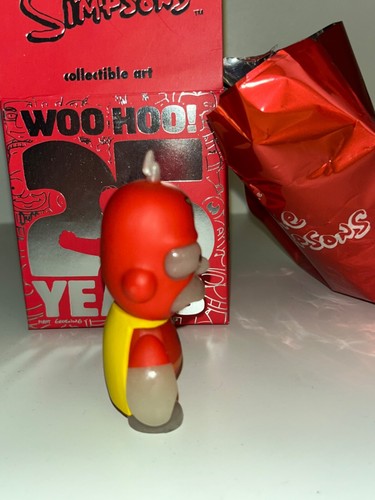 NYCC 2016 ‘Kidrobot 25th Simpsons anniversary’ GID Homer 3” only 1000 made RARE - Picture 3 of 5