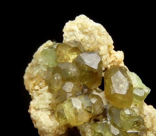 ANDRADITE var. DEMANTOID lustrous crystals MADAGASCAR Antetezambato Mine /pg771 - Picture 11 of 18