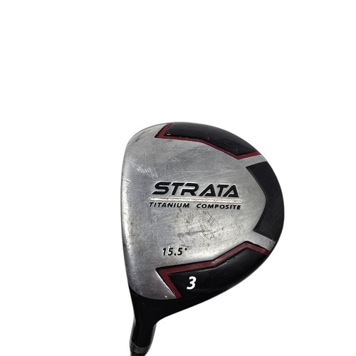 STRATA Callaway Ti Composite 3 Wood 15.5* & 5h Hybrid Steel Shaft - Left Handed - Picture 10 of 16